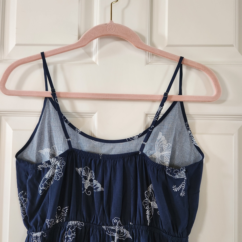 Gap Navy Blue Top With White Pattern - image 5